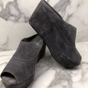 Fabulous suede mules